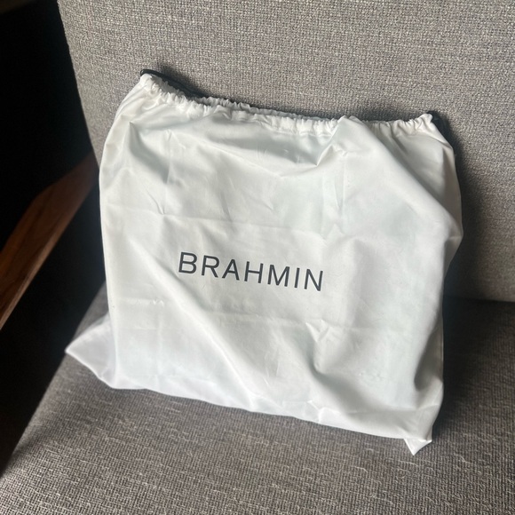 Brahmin Peacock Melbourne Crocodile-Embossed Tote with matching wallet - Picture 8 of 11